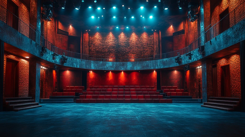 现代舞台圆形装饰