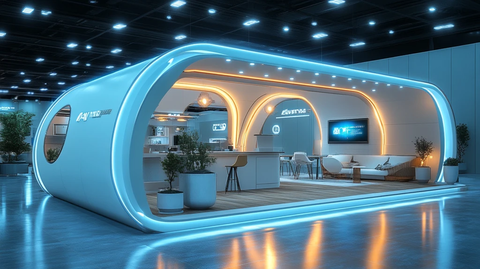 未来感展台设计