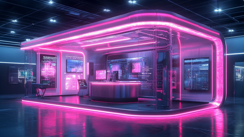 未来感展台设计