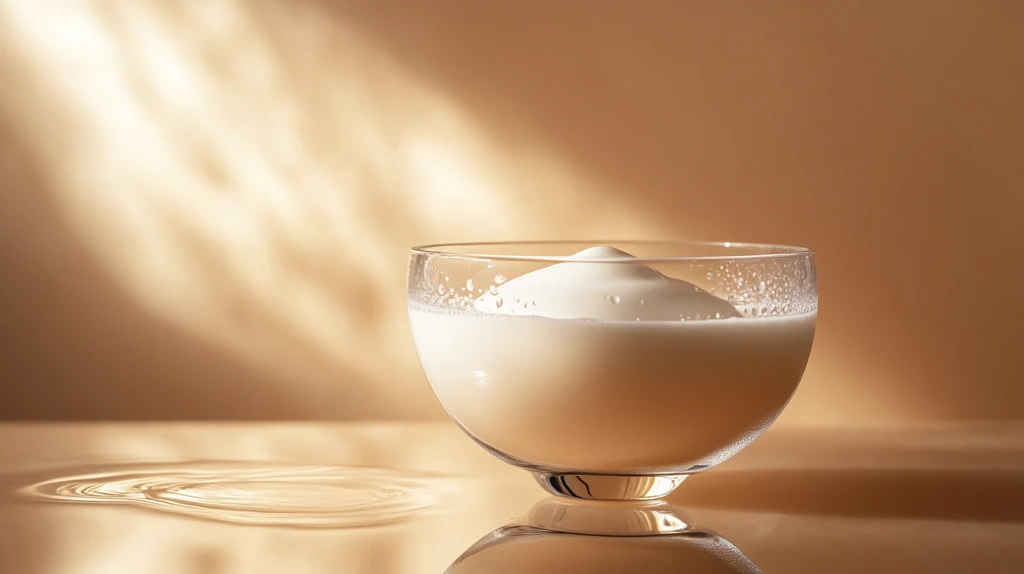 酸奶牛奶玻璃碗