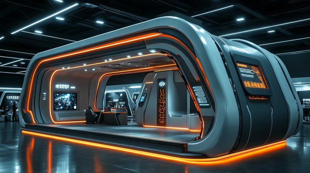 未来感展台设计