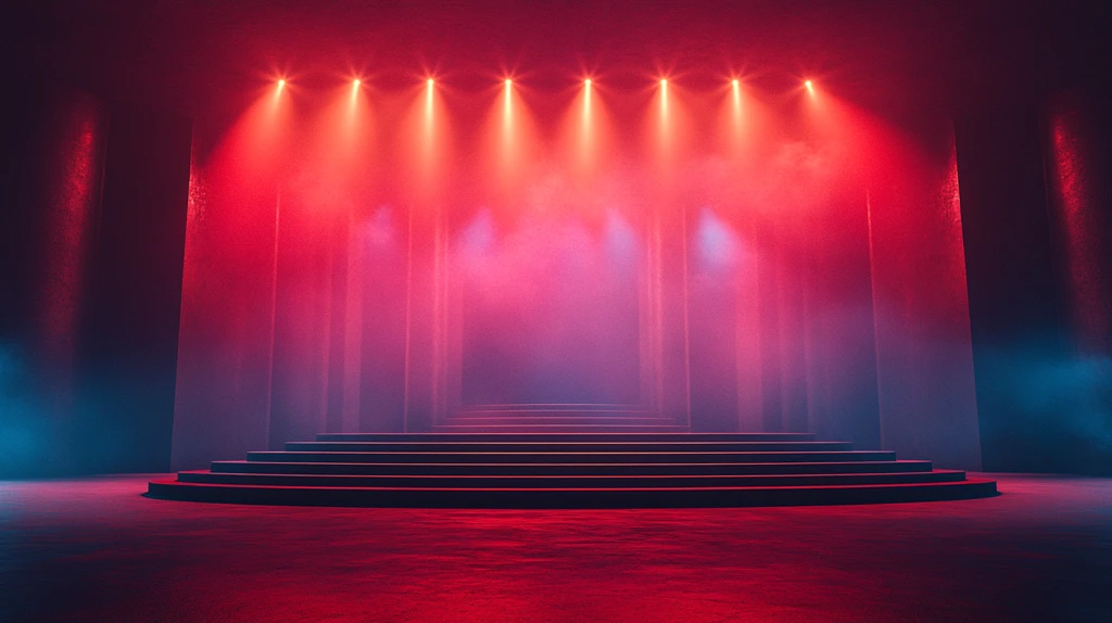 体育场馆颁奖台