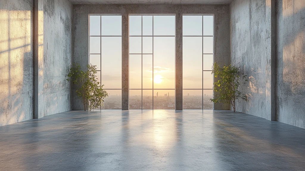 灰色摄影棚巨型装置艺术