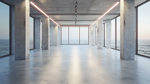 灰色摄影棚巨型装置艺术