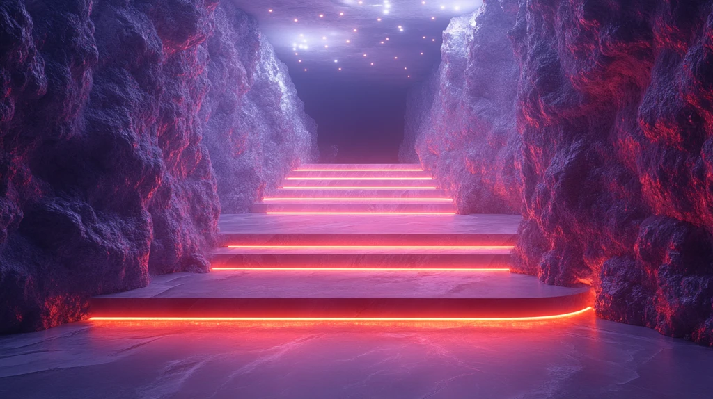 未来感舞台基座