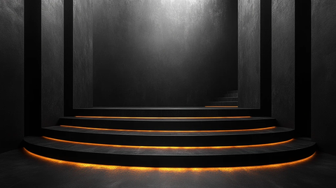 暗调产品展示空间