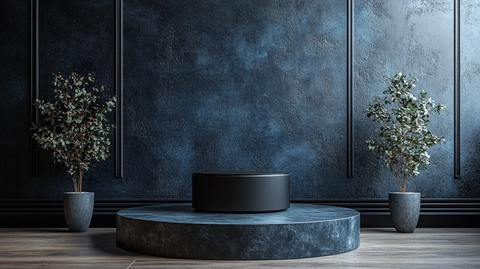 暗调产品展示空间