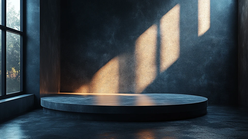 暗调产品展示空间