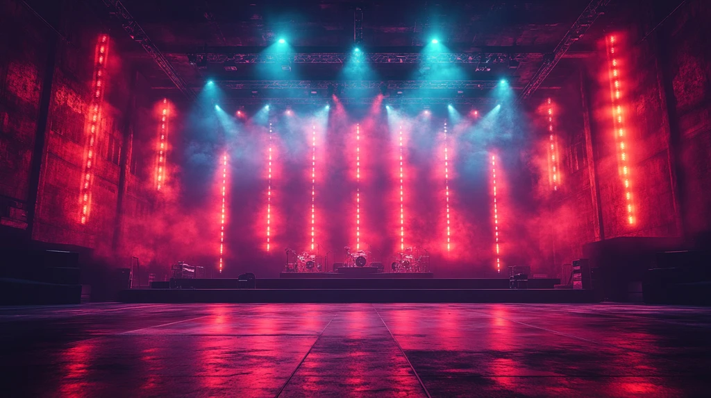 舞台灯光大屏幕