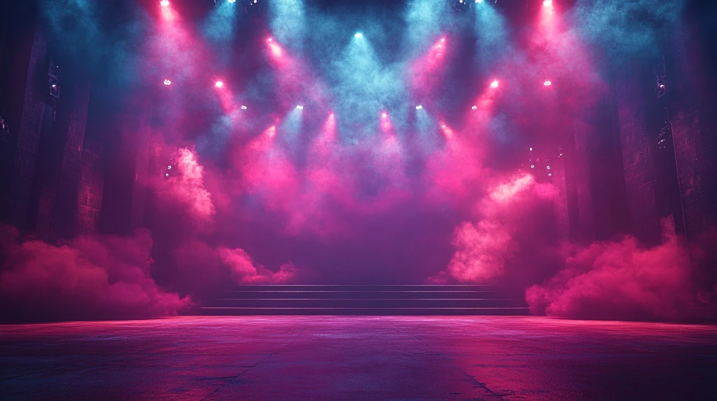 舞台灯光大屏幕