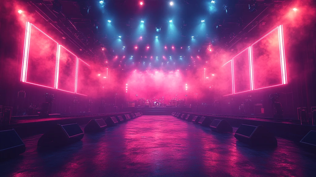 舞台灯光大屏幕