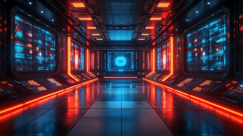 未来游戏节目舞台