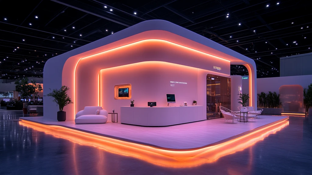 电子产品展示台设计