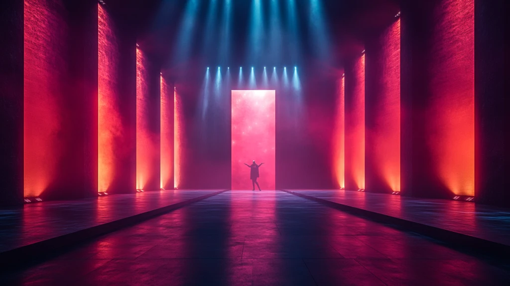 舞台时空门与矩阵光束