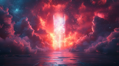 舞台时空门与矩阵光束