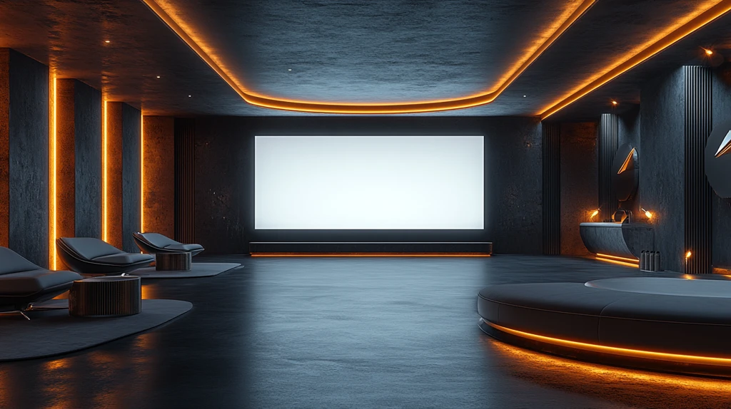 空舞台LED灯现代装饰