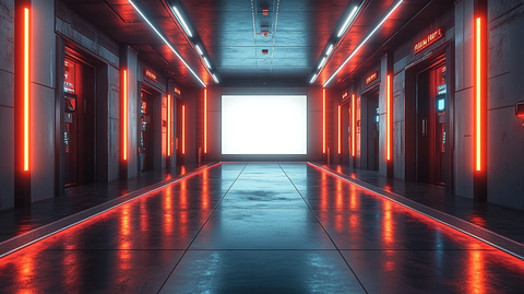 空舞台LED灯现代装饰