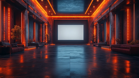 空舞台LED灯现代装饰