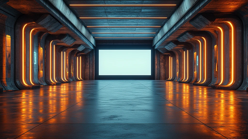 空舞台LED灯现代装饰