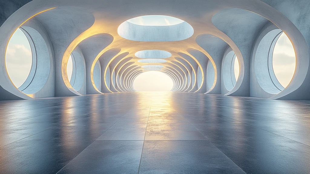 圆形展览厅地板