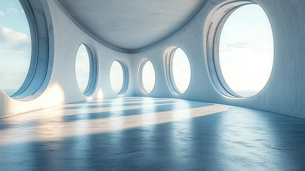 圆形展览厅地板