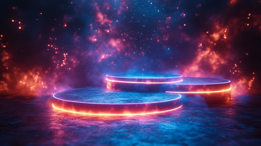 低多边形领奖台