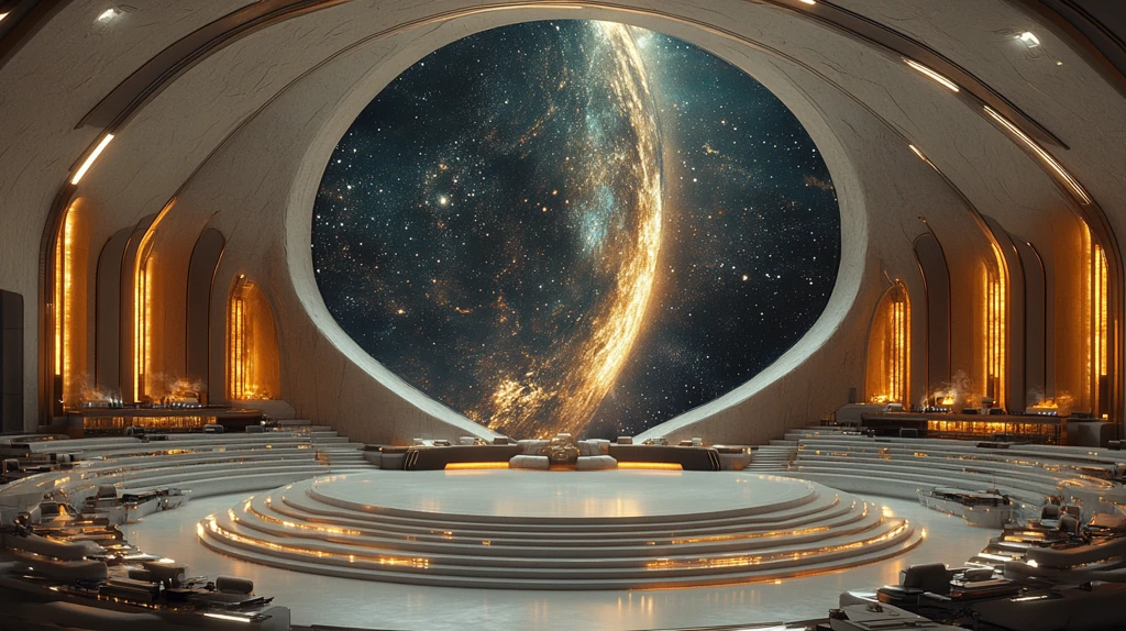 圆形舞台与多级观众席