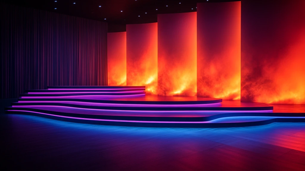 医疗公司舞台设计