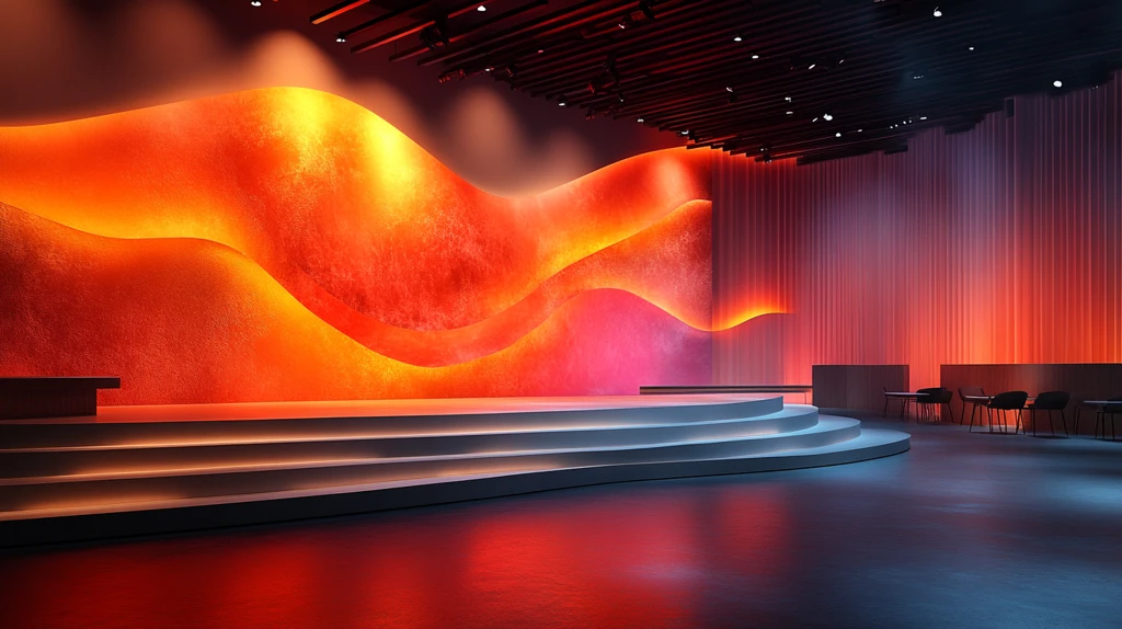 医疗公司舞台设计