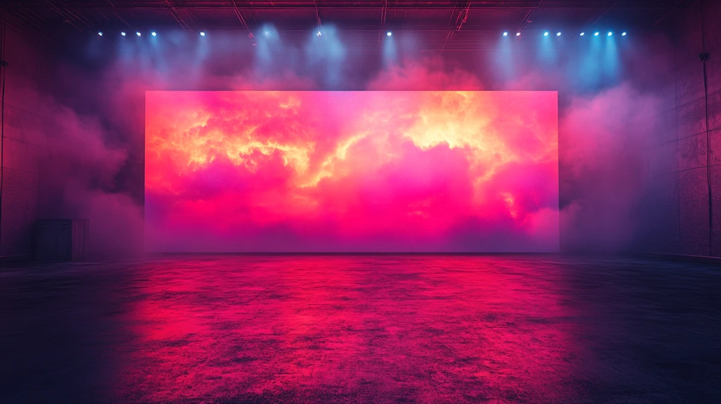 大型LED显示屏产品摄影