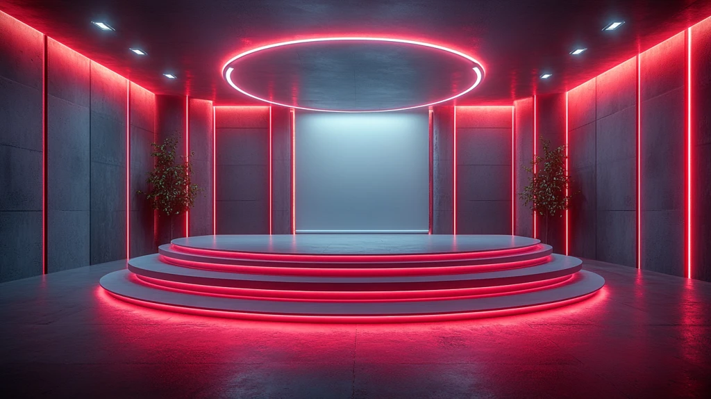 现代企业舞台设置