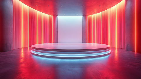 现代企业舞台设置