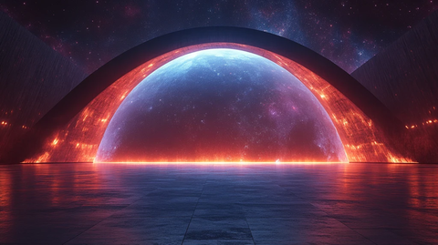 露天舞台与星球结构