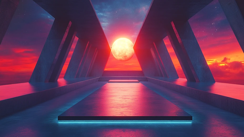 露天舞台与星球结构