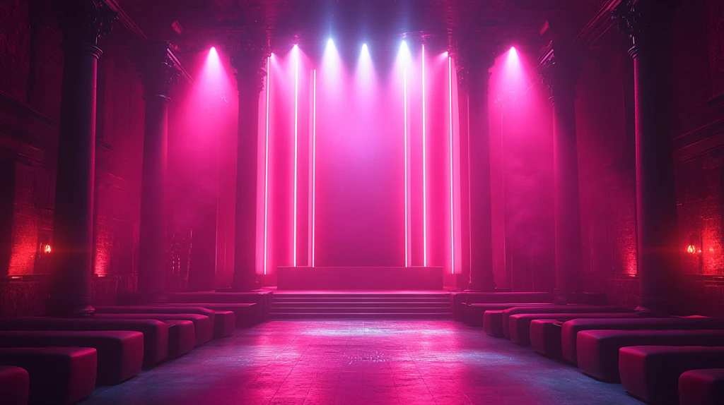 夜店LED屏幕与舞台