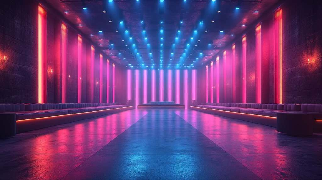 夜店LED屏幕与舞台