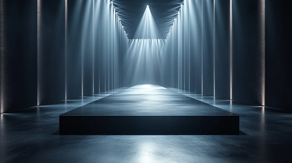 金属平台与光线