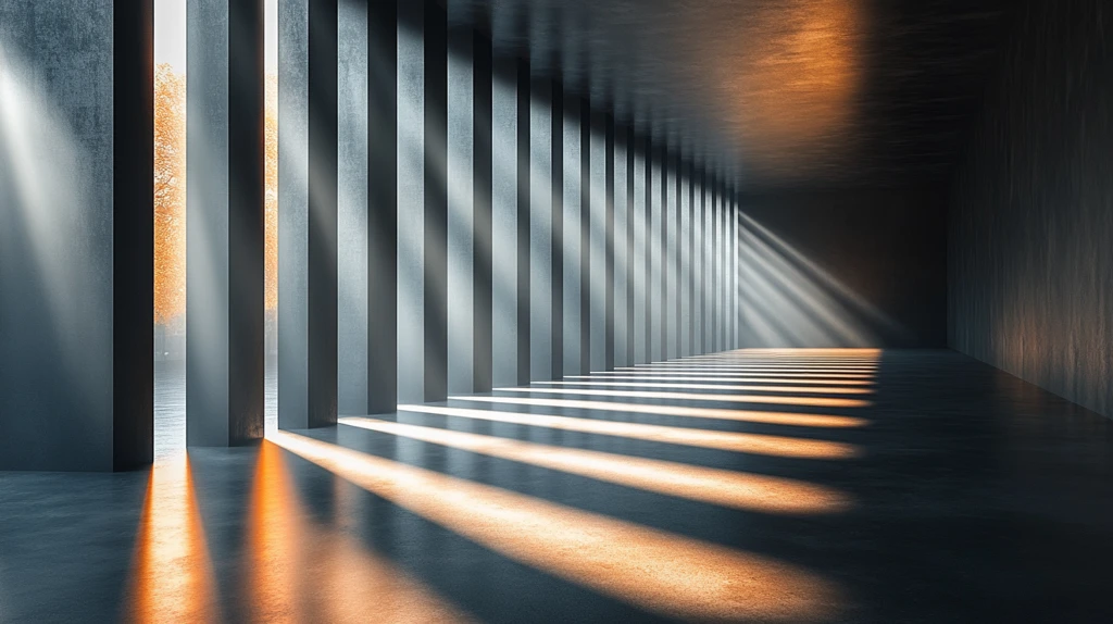 金属平台与光线