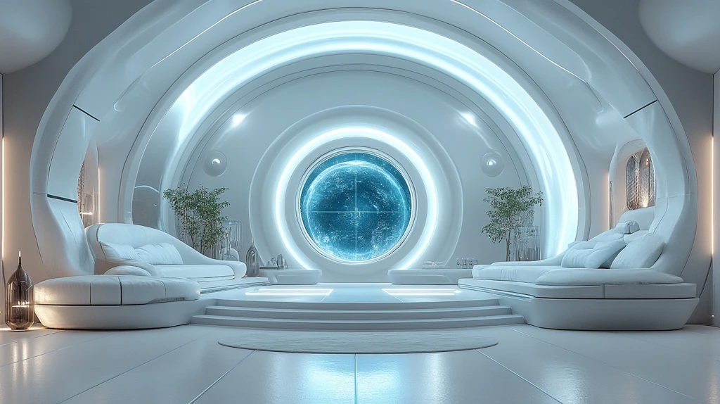 圆形舞台未来医疗实验室