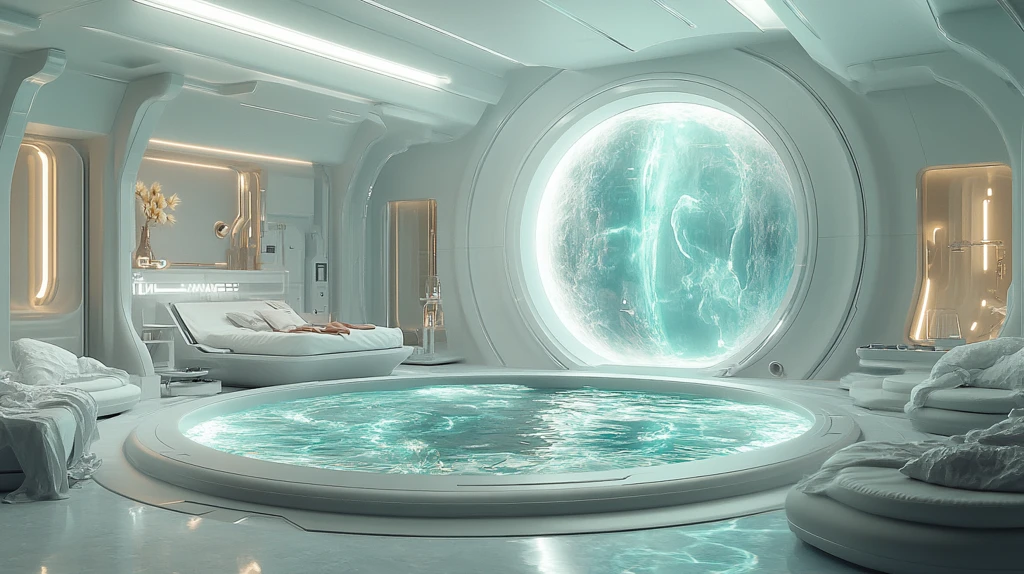 圆形舞台未来医疗实验室