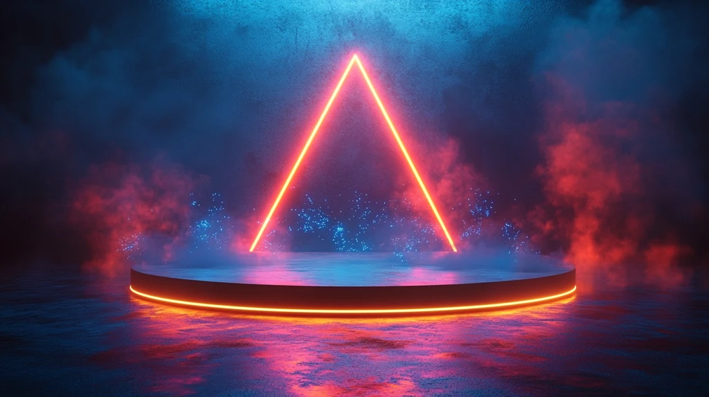 空舞台与霓虹三角