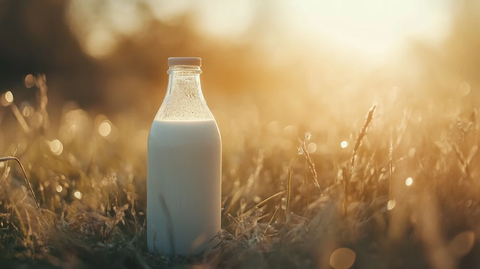 瓶装奶效果图