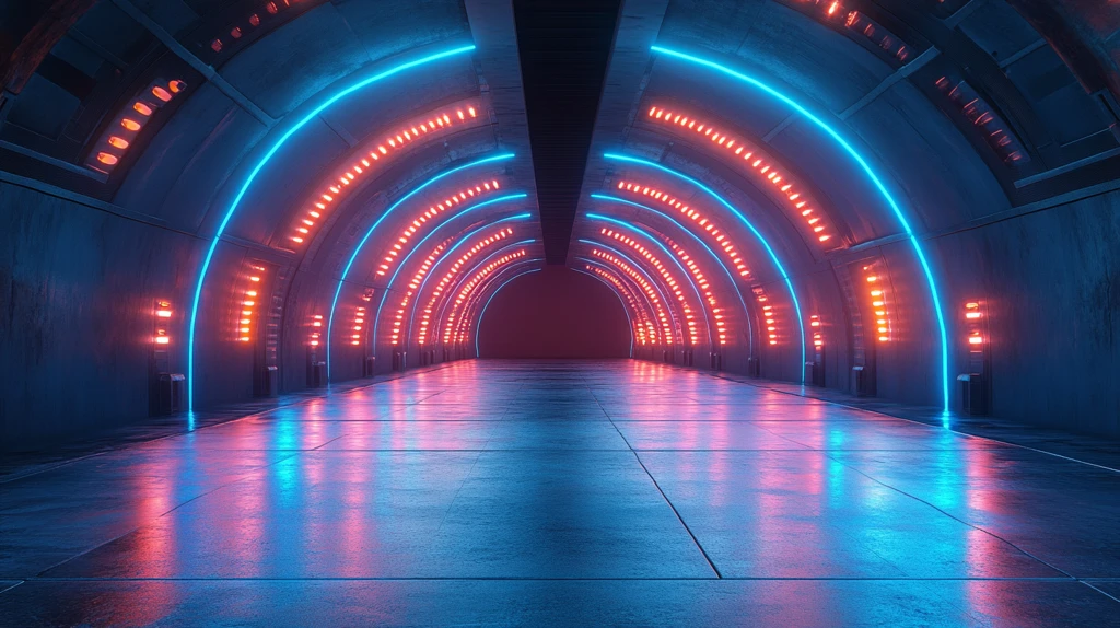 虚拟制作弧形LED舞台