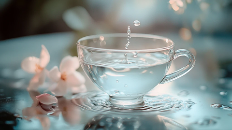 饮料杯梦幻背景