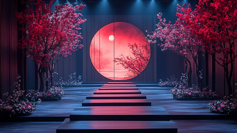 教育集团活动舞台设计