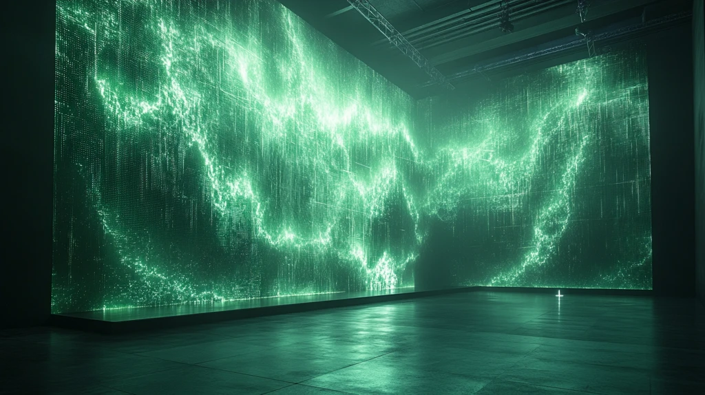 空舞台与数据投影