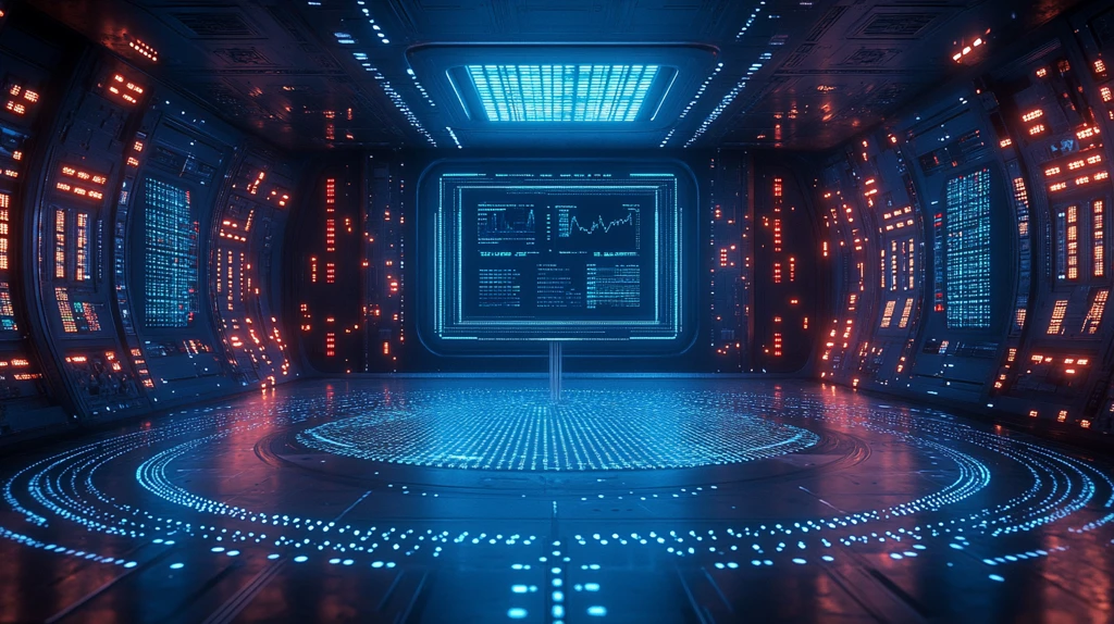 虚拟电视演播室3D渲染