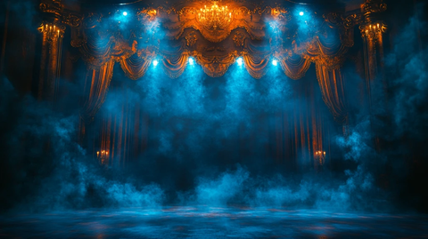 空舞台与聚光灯