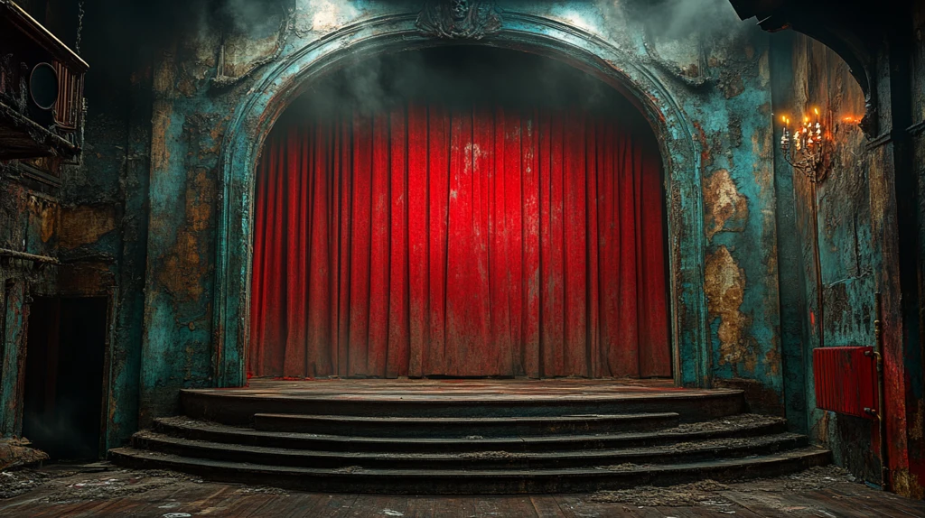 空荡马戏团小舞台