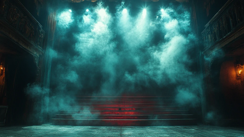 空荡马戏团小舞台